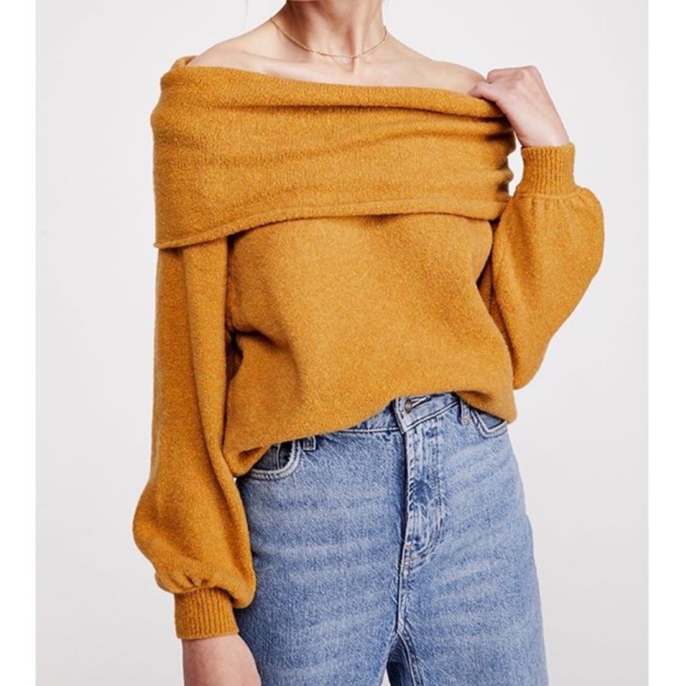 Free People Echo Beach Pullover Sweater
